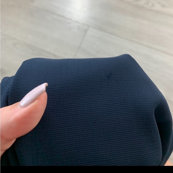 Pierre Balmain Vintage Navy Blue Wool Blazer Skirt Set - Picture 16 of 16